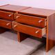 Pair of vintage nightstands, chest of drawers, UP Závody, 1980s