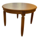 Table en chêne pieds cannelés