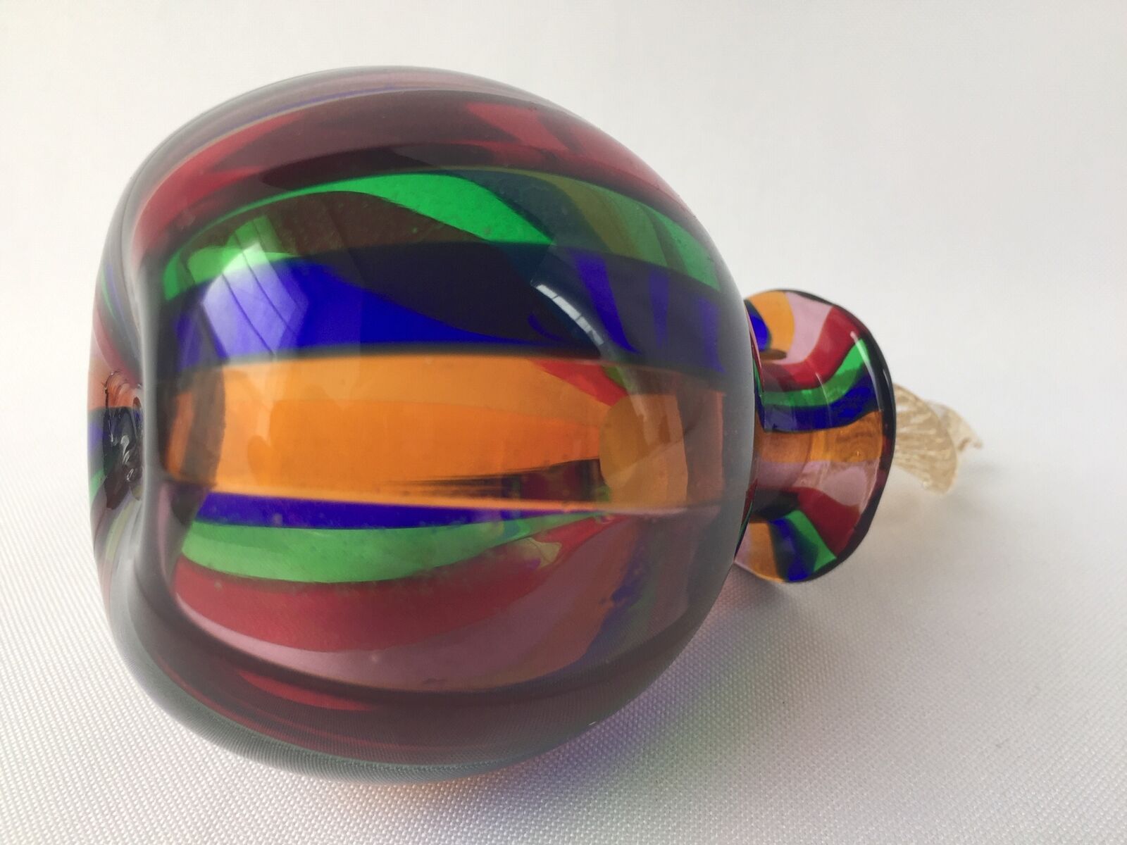 Murano Venitian multicouch coloured glass 1960