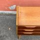 Danish vintage teak chest of drawers / nightstand, mid century modern, 1960