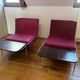 Tolozan armchair pair – Éric Jourdan – Ligne Roset 2002 – aluminium structure