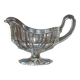 Crystal sauce boat