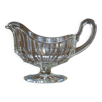 Crystal sauce boat