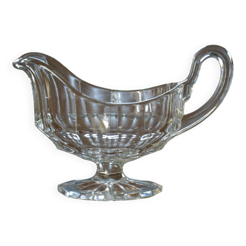Crystal sauce boat