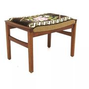 Scandinavian ottoman in teak, Sweden, 1950.