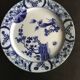 “Japan” earthenware dessert plate from Creil and Montereau
