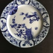 “Japan” earthenware dessert plate from Creil and Montereau