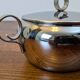 Antique stainless steel sugar bowl by Remy Letang