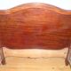 Antique mahogany bed frame 190 x 85