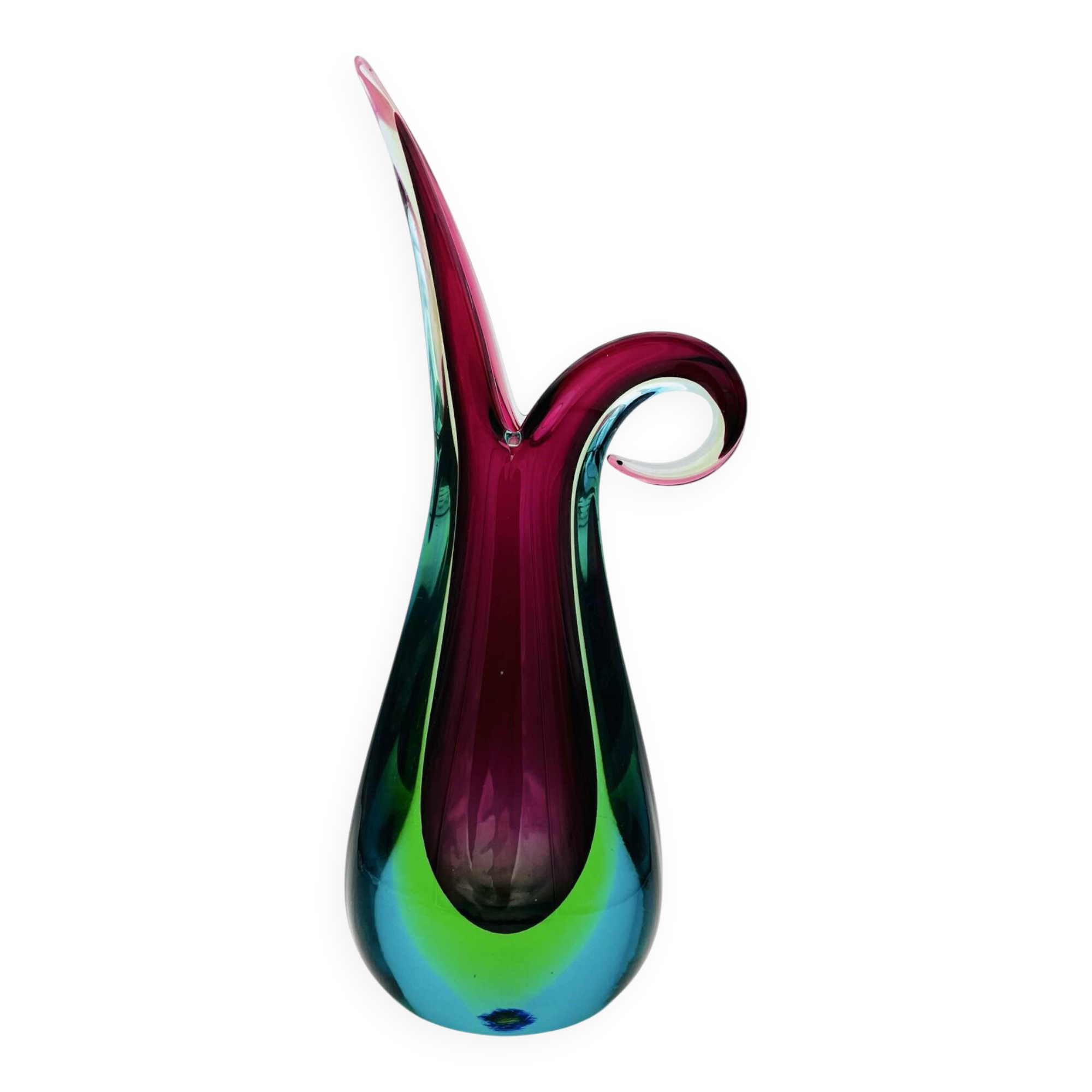 Chef-d'œuvre XXL  Murano - Ouraline - Flavio Poli - 47cm 5.2kg