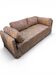 Vintage upholstered 2-seater sofa – embroidered cashmere fabric