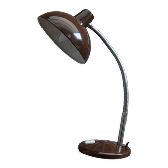Brown desk lamp 70's