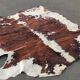 Tapis vintage peau de vache