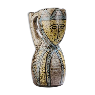 Anthropomorphic pitcher the Potters of Accolay 1950