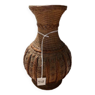 WICKER VASE