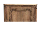 Corner cabinet in oak from the 18th century.