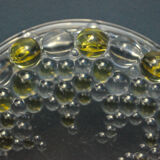 Glass Bowl Grapes by Walther Glas