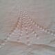 Drap en lin monogramme BG