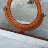 Antique hairdresser, Louis Philippe style with mirror