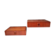Pair of nightstands wall scandinavian teak