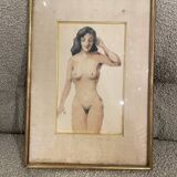 Watercolor signed Opsomer