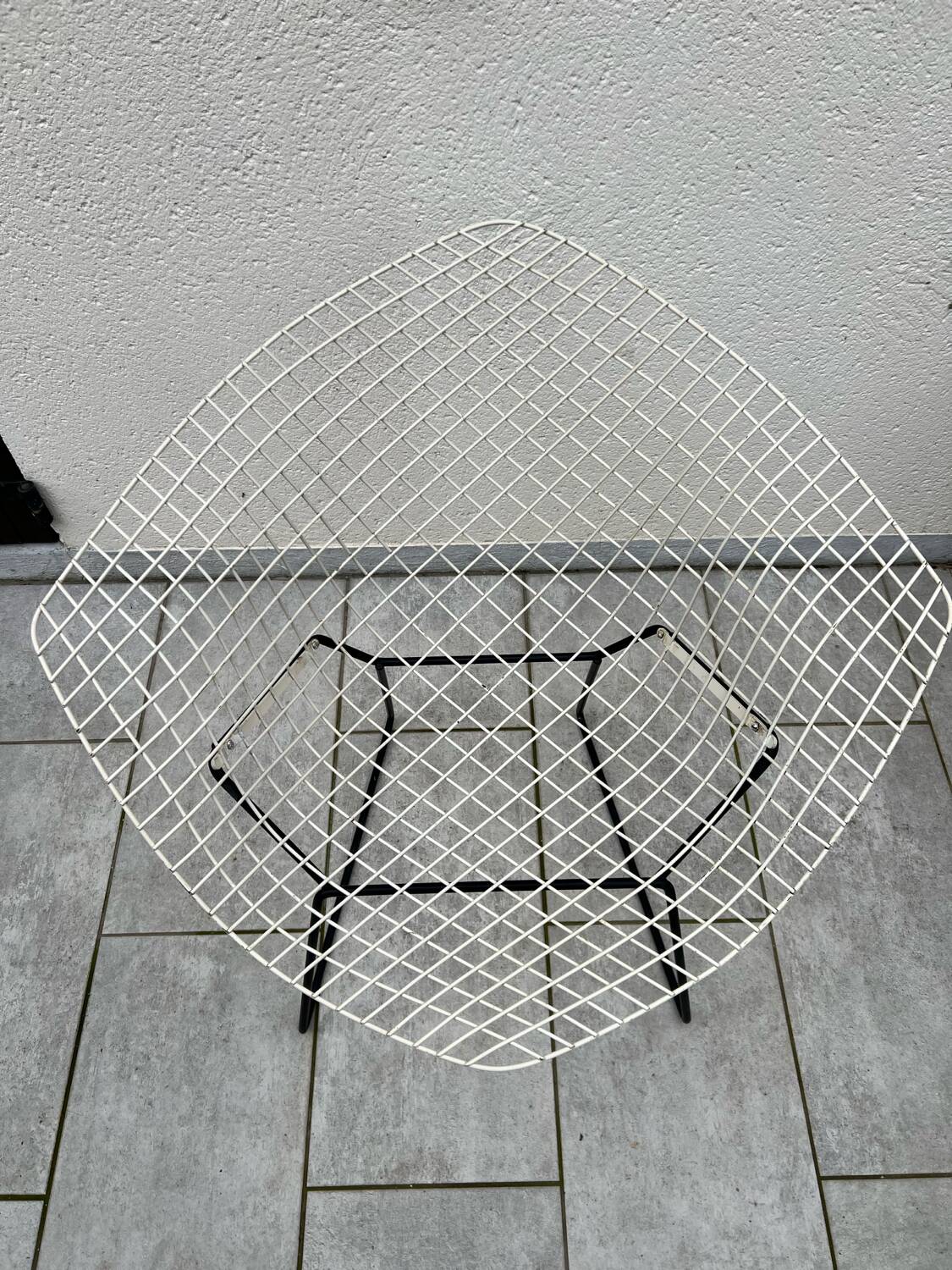 Bertoia Diamond Chair - Knoll Edition - Design by Harry Bertoia - Black