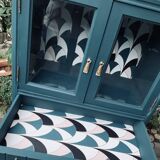 Art deco glass buffet