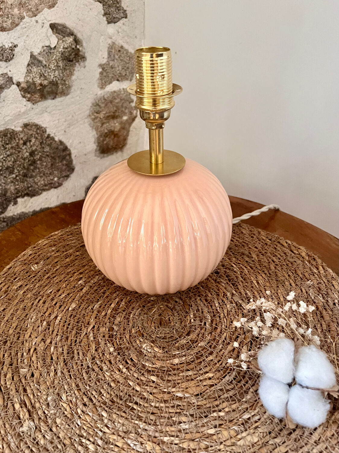 Restored vintage lamp