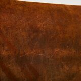 Hungarian calf leather lounge chair