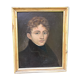 Portrait de jeune homme, huile sur toile