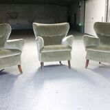 1/3 fauteuils Danois année 50 à Oreilles