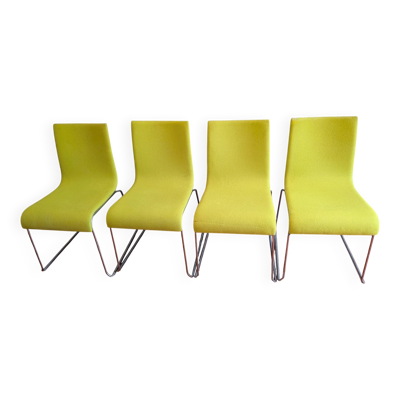 Lot de 4 chaises Crassevig de Franzolini
