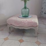 Armchair and footrest