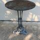 Small cast iron bistro table.