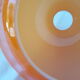 Old vintage orange glass suspension