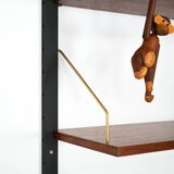 Teak modular shelving unit, Danish design, 1960s, designer: Poul Cadovius