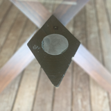 Round dining table la rotonda by Mario Bellini, Cassina