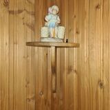 Handmade corner wall bracket