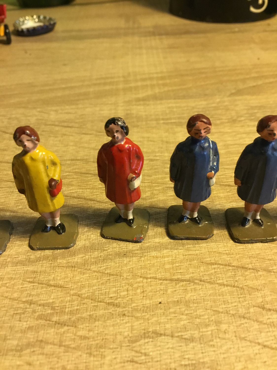 Lot De 14 Figurines En Plomb 15 Mm - Indigènes / Infanterie Antiquité - À Peindre