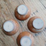 Set of 4 small stoneware bowls