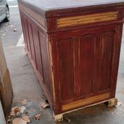 Bank oak counter patina wine lees old icehouse Henri ASSET