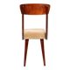 Mid-Century Gazelle beige chair in wood, Europe, 1960s