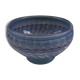 Glass cut several colors, dominant blue