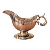 Saucière en métal argenté