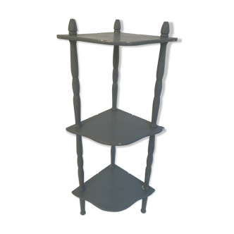 Corner wall shelf