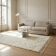 Large Berber rug with interlocking diamonds