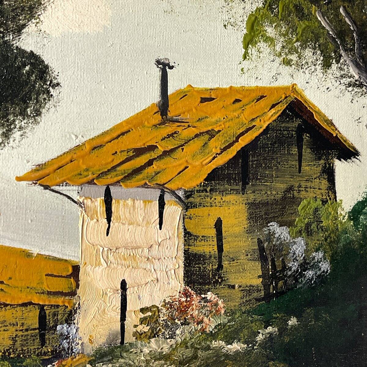 G. Taverna, Grand Landscape, 19th century, Oil on Canvas, Framed