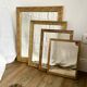 wooden and gilded stucco mirror early 20th century