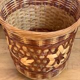 Cache-pot rotin