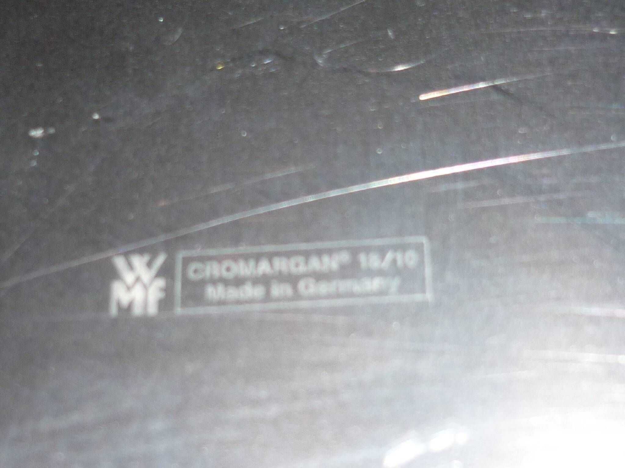 Plateau de service en acier inox WMF Cromargan 49X33